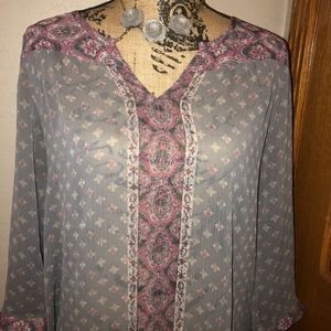 Maurices Boho Blouse - Like New